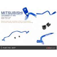 REAR SWAY BAR 25.4MM MITSUBISHI, ECLIPSE, OUTLANDER, 18-PRESENT, 12-PRESENT