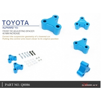FRONT RC ADJUSTABLE SPACER TOYOTA, ALPHARD/VELLFIRE, 15-PRESENT
