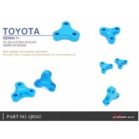 RC ADJUSTABLE SPACER 30MM INCREASE TOYOTA, SIENNA, XL30 11-ON