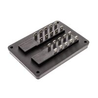 Hulk 4x4 10 Way Fuse Box W/Proof ATS Standard Blade Clip Cover LED