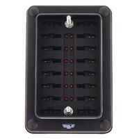 Hulk 4x4 12-Way Weather Proof ATS Blade Fuse Box Blade Screw Cover with LED