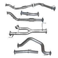Hulk 4x4 Stainless Steel Exhaust Kit (LC 200 Series)