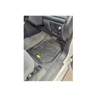 Hulk 4x4 Heavy Duty Deep Dish Floor Mats (Front Pair Black)