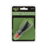 Hulk 4x4 Combination Accessory Power Plug / Merit Din Plug