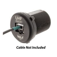 Hulk 4x4 RJ45 UHF Radio Socket Round Universal 29mm Dia