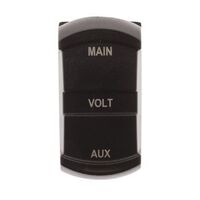 Hulk 4x4 Switch Size Dual Voltmeter