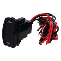 Hulk 4x4 Contour Carling Rocker Dual Voltmeter Red LED