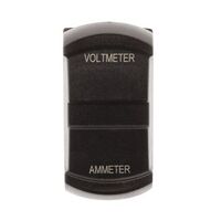 Hulk 4x4 Switch Size Dual Voltmeter & Ammeter