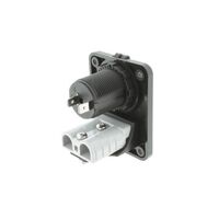 Hulk 4x4 Double Flush Mount Housing with 50A Plug