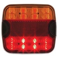 Hulk 4x4 LED Stop/Tail/Indicator Lamp 9-33V w/ Reflex Reflector 0.5M