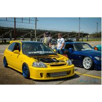 HYBRID RACING WINDSHIELD BANNER
