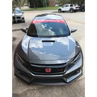 HYBRID RACING TRIBUTE WINDSHIELD BANNER