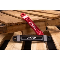 PRL Motorsports V3 Billet Battery Tie Down Size H5 Red for Honda Civic Inc RS & Type-R FC/FK/FL 16+