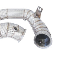 PSR Catless Race Down Pipes for Mercedes E63 AMG W213 16+