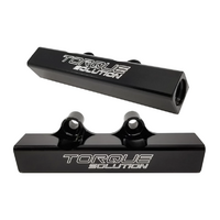 PSR/Raceworks Parallel Fuel Rail Kit  Black PSR-RWH-044