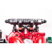 PSR/Raceworks Parallel Fuel Rail Kit  Turbosmart FPR800 Black PSR-RWH-425