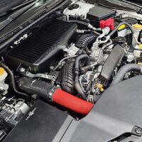 2022+ WRX top mounted intercooler kit black PWTMIC17B