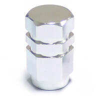 Valve Cap Silver - 5 Pack