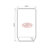 Wheel Nuts S/D Int Hex 1/2 Inc Key Black 10Pk