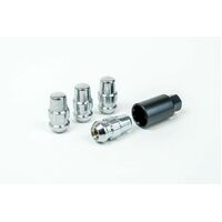 Lock Nuts Splined Acorn Bulge 44mm 1/2 Pk 4