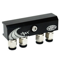 Diff Breather Kit 4 Port incl Nylon Bushes for Mitsubishi TRITON MQ 2015>