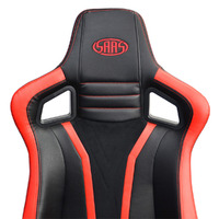 Executive Office Chair Black with Red Accents Gaming