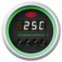 Digital Cooling Fan Controller 0c-100c 52mm Black Muscle Series 2