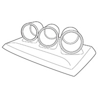 Triple Gauge Dash Pod for Patrol 1997 - 2004 GU - Y61