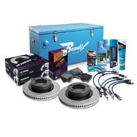 Bendix Ultimate 4x4 Brake Upgrade Kit Front for Landcruiser 07-22 (U4WD-BUK17)