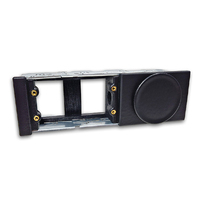 CANchecked Single Din Gauge Frame Suit MFD15 + MFD28 Displays for Universal