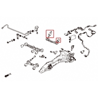 REAR UPPER ARM BUSHING HONDA, CIVIC, CRX, INTEGRA, RD1-RD3 97-01, EF6/7/8, DA 90-93, DC2 94-01, EC,