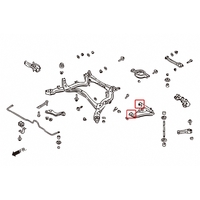 REAR LOWER CONTROL ARM BUSHING NISSAN, 180SX, SILVIA, FAIRLADY Z, SKYLINE, S13, R32, R32 GTR, Z32 89-00
