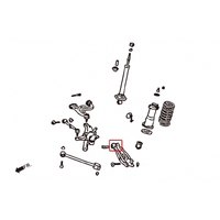 REAR LOWER ARM BUSHING TOYOTA, LEXUS, ALTEZZA, IS, MARK II/CHASER, XE10 99-05, JZX90/100, SXE 10 98-05