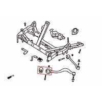 FRONT CONTROL ARM BUSHING BMW, 5 SERIES, E39