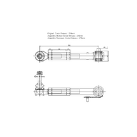 REAR TOE ARM SUBARU, IMPREZA, LEVORG, 14 -, WRX/STI VA 14-