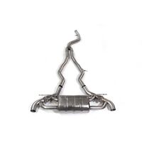 IPE (STAINLESS)EXHAUST SYSTEM Front Pipe+Mid Pipe + Valvetronic Muffler + OBDii + Tips(Chrome Silver) TOYOTA SUPRA 3.0T(2019 - ON) NOT fit OPF.