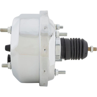 Proflow Power Brake Booster Universal 7in. Single Diaphragm Chrome