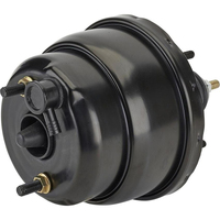 Proflow Power Brake Booster Universal 7in. Dual Diaphragm Black