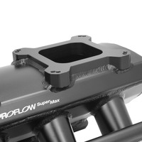 Proflow SuperMax Intake Manifold Tunnel Ram For Holden Commodore LS3/L92 EFI 4150 Fabricated Black W/Fuel Rails