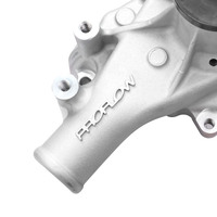 Proflow Water Pump CoolMax Mechanical Long High-Volume Aluminium Natural SB Chev Each