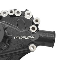 Proflow Water Pump CoolMax Mechanical High-Volume Aluminium Black Powdercoat For Ford 302 351C Each
