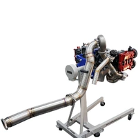 BNM Performance Fab Single Scroll Equal Length Rotated Twist Mount Turbo Kit w/3.5" Down-Pipe for Subaru WRX/STI/LGT/FXT (EJ20/EJ25)