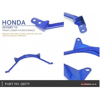 FRONT LOWER 4-POINTS BRACE HONDA, ODYSSEY JDM, RC1/2