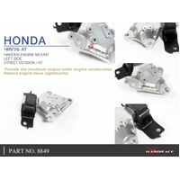 LEFT SIDE HARDENED ENGINE MOUNT (Street Version) HONDA, JAZZ/FIT, HRV, 14-PRESENT, GK3/4/5/6