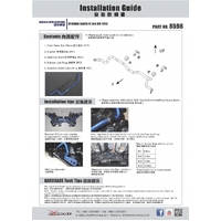 FRONT SWAY BAR HYUNDAI, SANTA FE, DM 12-