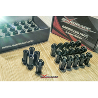 MOTORSPORTS SCM440 WHEEL LUG NUTS M12 x 1.25 45MM