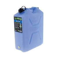 Hulk 4x4 22L Water Jerry Can with Tap Food Grade Hdpe Light Blue
