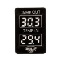 Hulk 4x4 Dual Temperature Meter OE RPL White LED (Late Toyota)