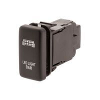 Hulk 4x4 Light Bar Push Button Switch - Blue (Hilux/Landcruiser 100 Series 98-13)