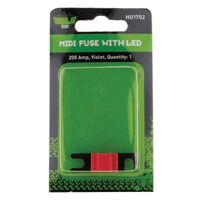 Hulk 4x4 Pkt 1 Midi Fuse Red 50 Amp with LED 32 VDC